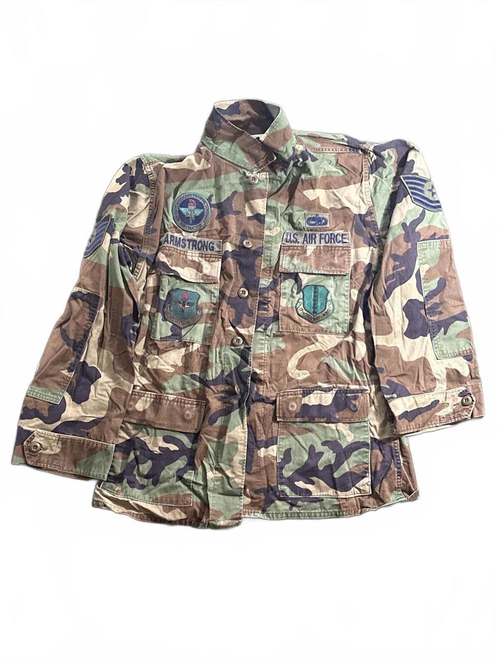 U.S. Air Force Men's Medium Woodland Camo BDU M81